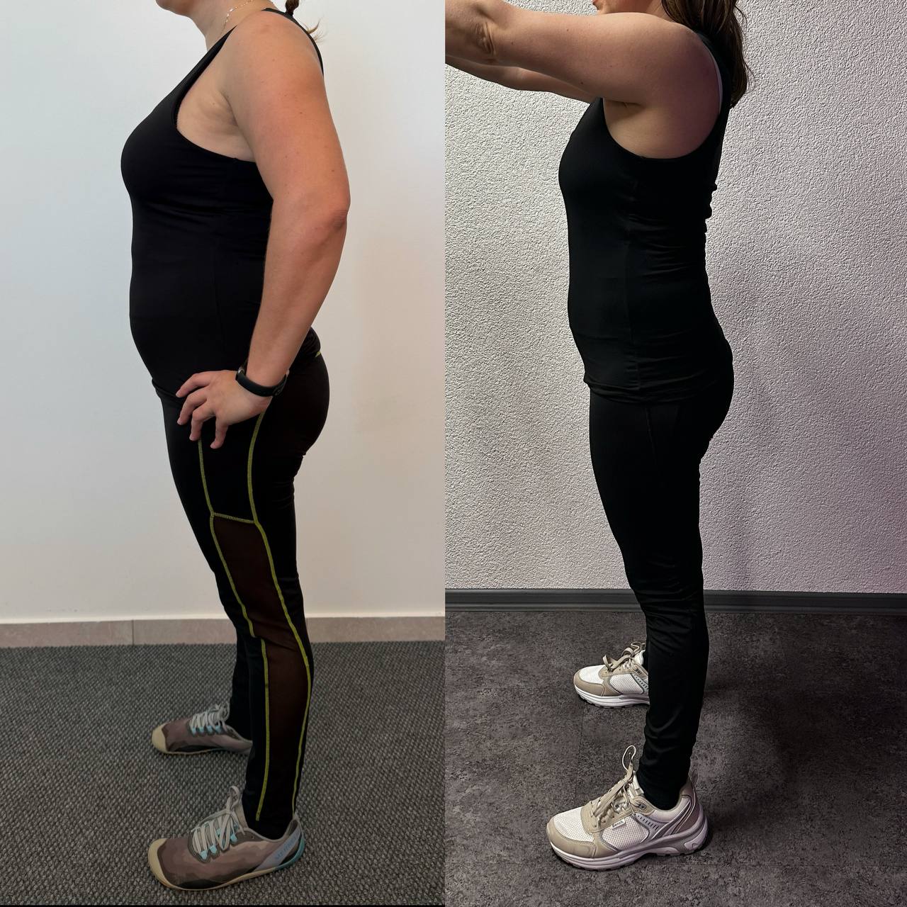 Premena klientky pred a po spolupráci